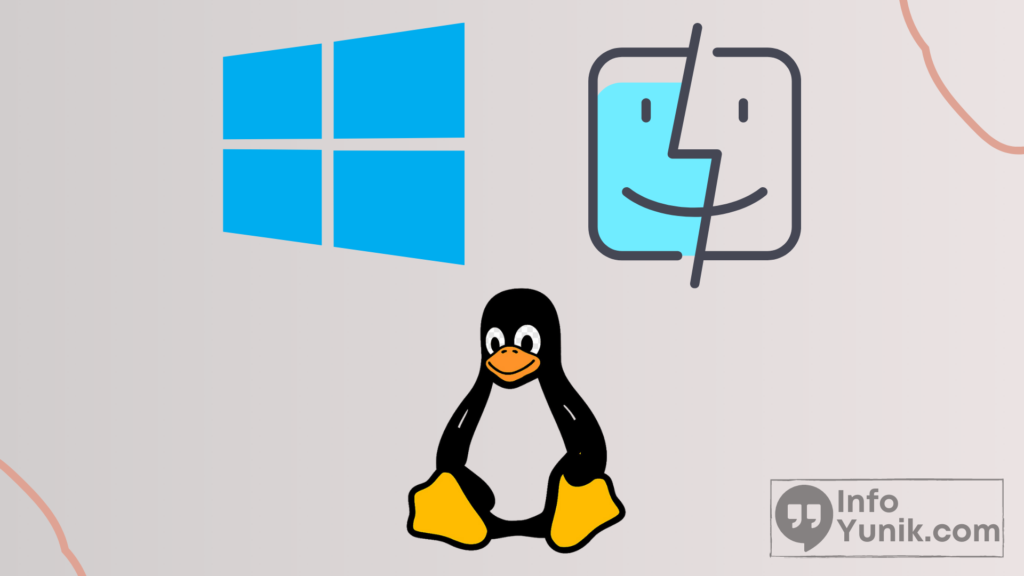 Perbedaan antara Sistem Operasi Windows, macOS, dan Linux