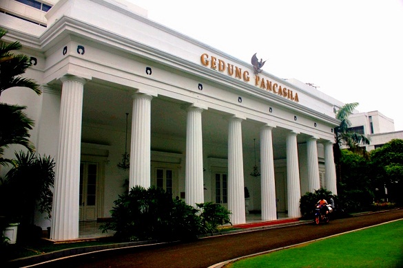 Sekarang gedung chuo sangi in berubah menjadi